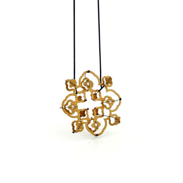 Quatrefoil Window Pendant I