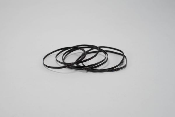 Sweeper Blade Raw Steel Bangle