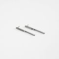 Sweeper Blade Long Ends Earrings