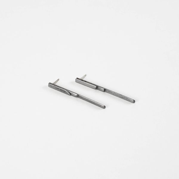 Sweeper Blade Long Ends Earrings