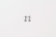 Juukan Tears Offcuts - Drop Earrings - single joining ring 1