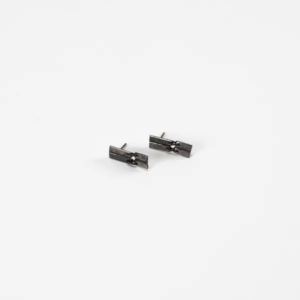 Sweeper Blade Double End Dangle Earrings