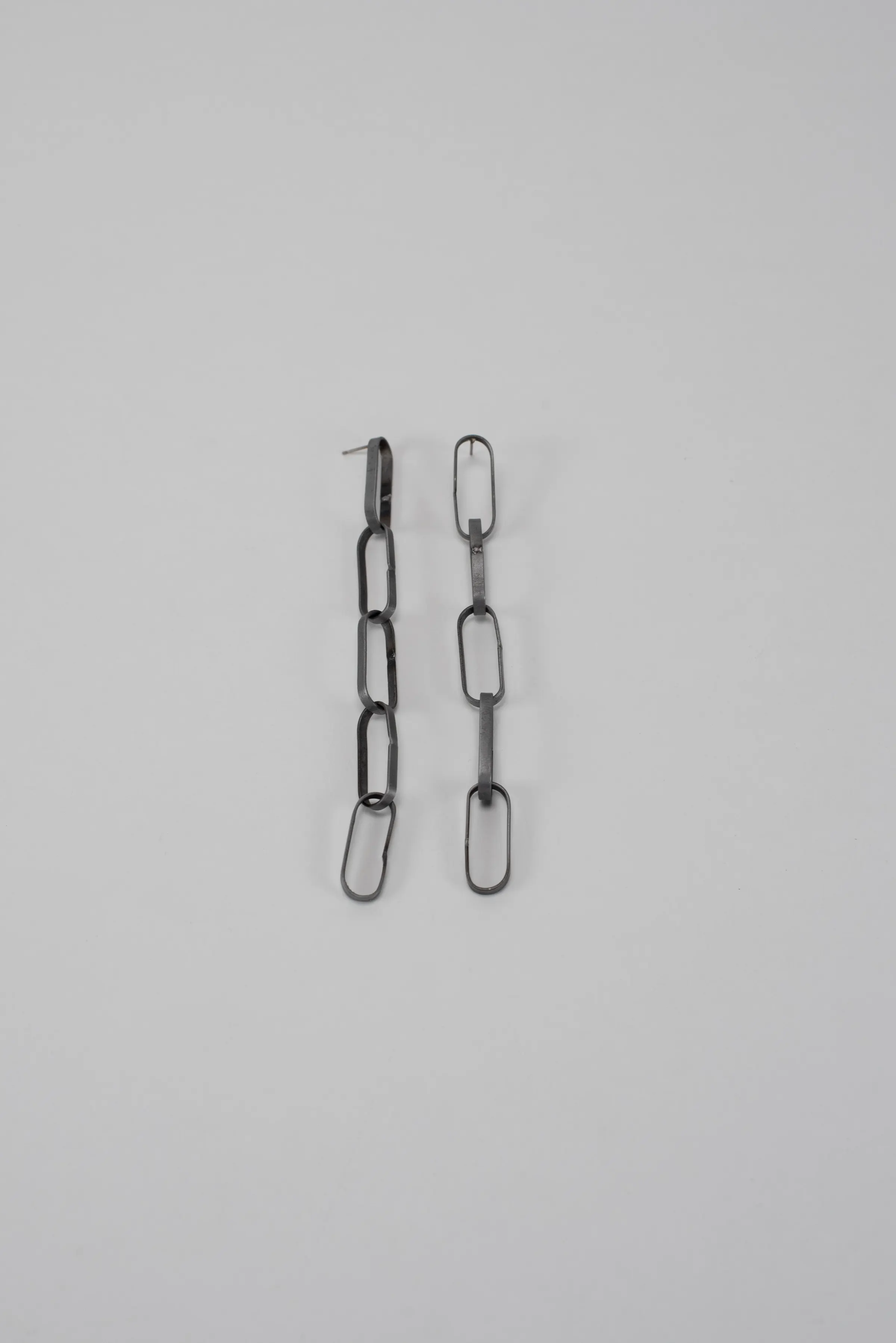 Sweeper Blade 5 link earrings — image 1 of 2