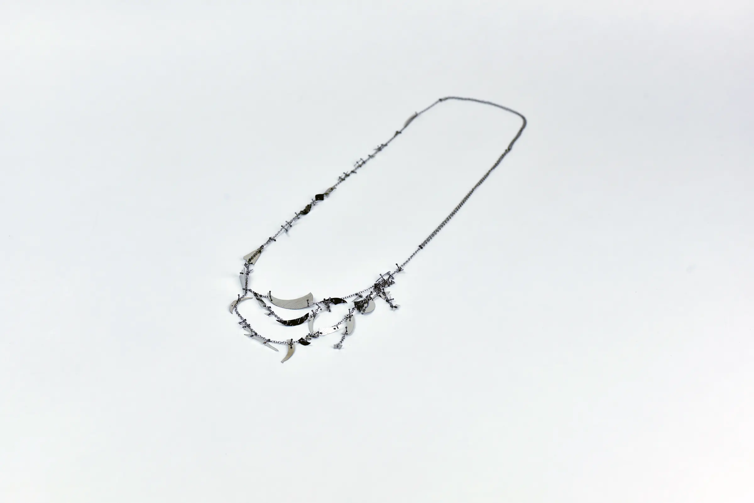 Fuse-Sun Mirror Neckpiece and Brooch — image 3 of 3