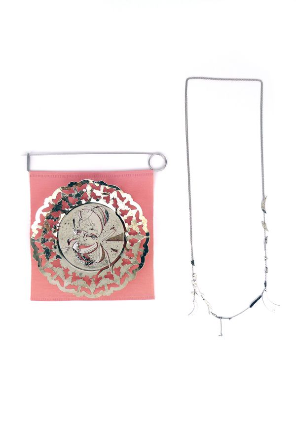 Fuse-Sun Fusion Neckpiece and Brooches