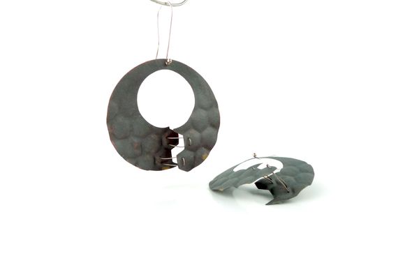 MJC 003 Steel Earrings