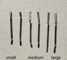 Sweeper Blade 3 Part Dangles