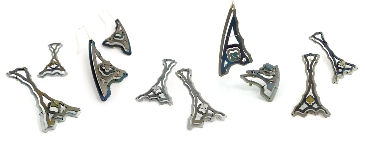 Sieve earrings — image 1 of 2