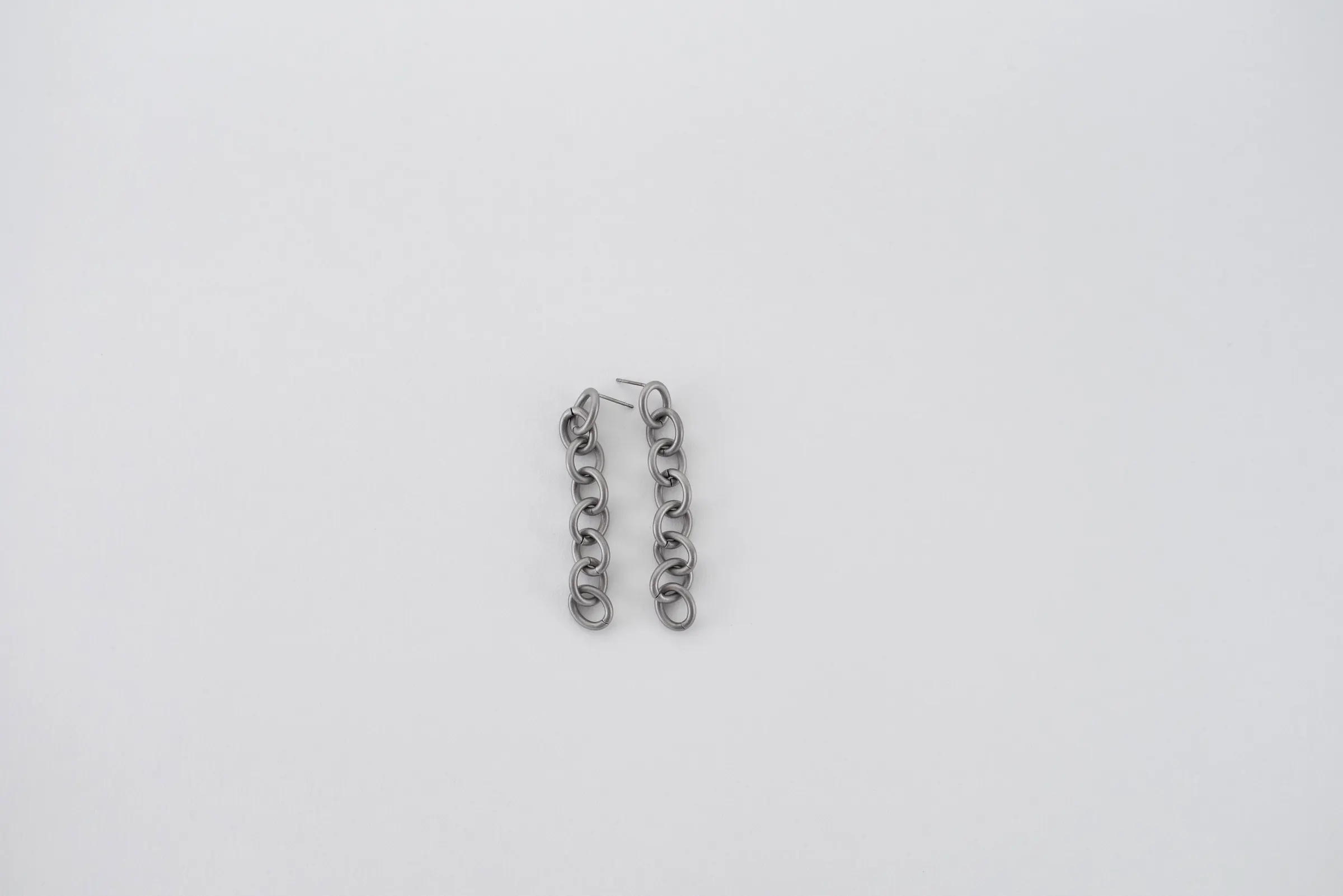 body/politic Matte Chain Earrings — image 2 of 2