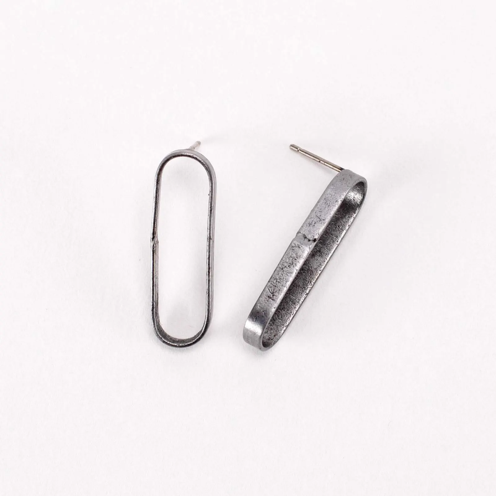 Sweeper Blade Single Link Earrings - profile — image 4 of 4