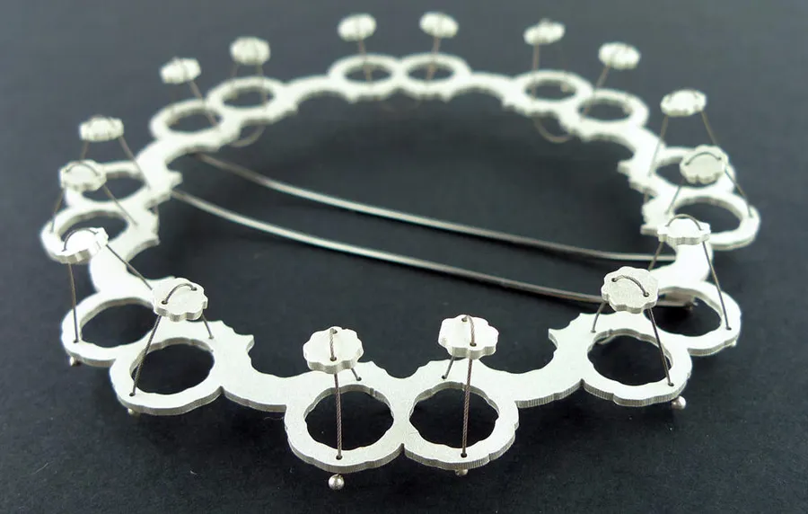 Wedding Commission 2010 - Big Brooch — image 2 of 2