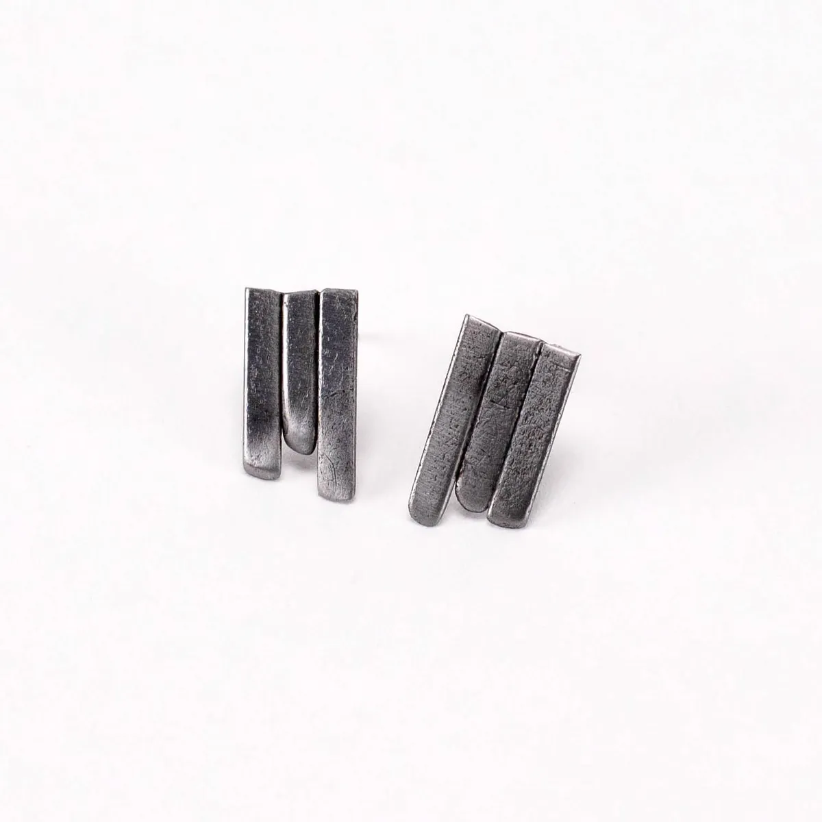 Sweeper Blade Trio End Earrings — image 5 of 5