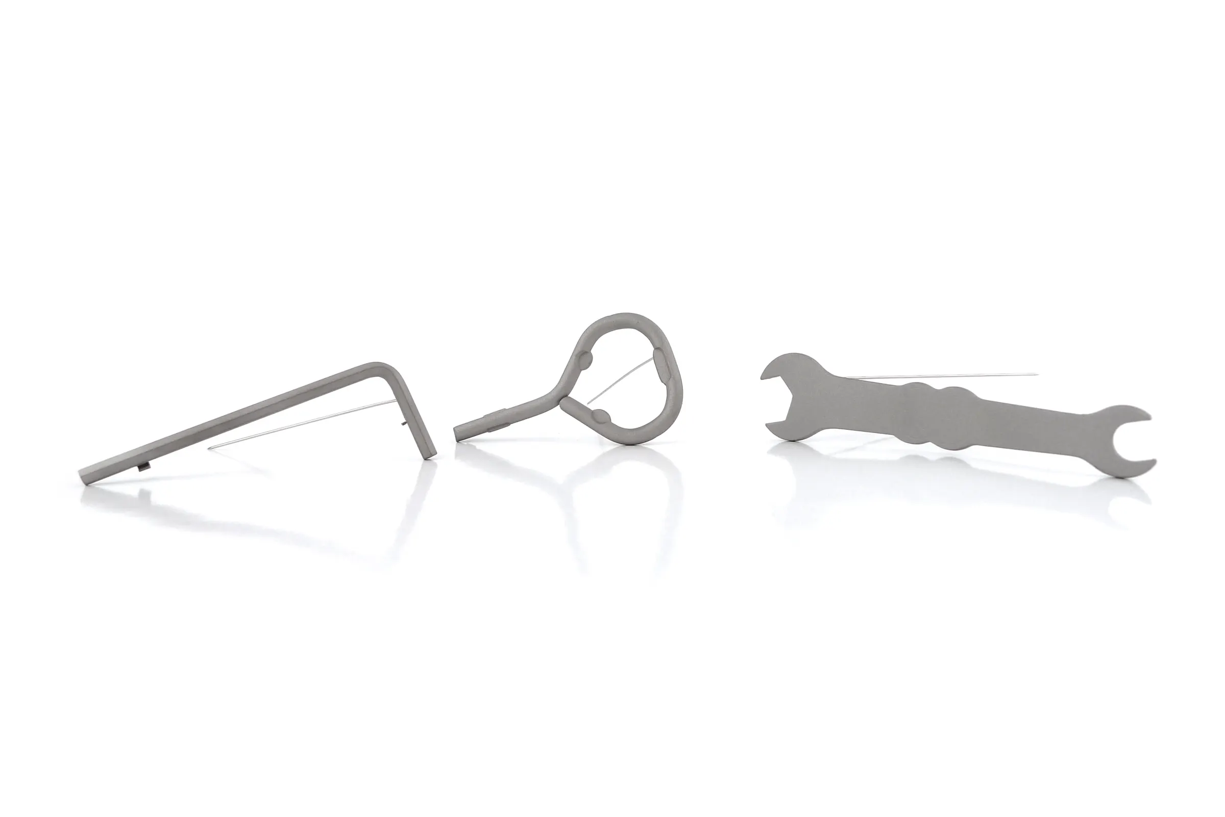Hex Key Brooch — image 3 of 4